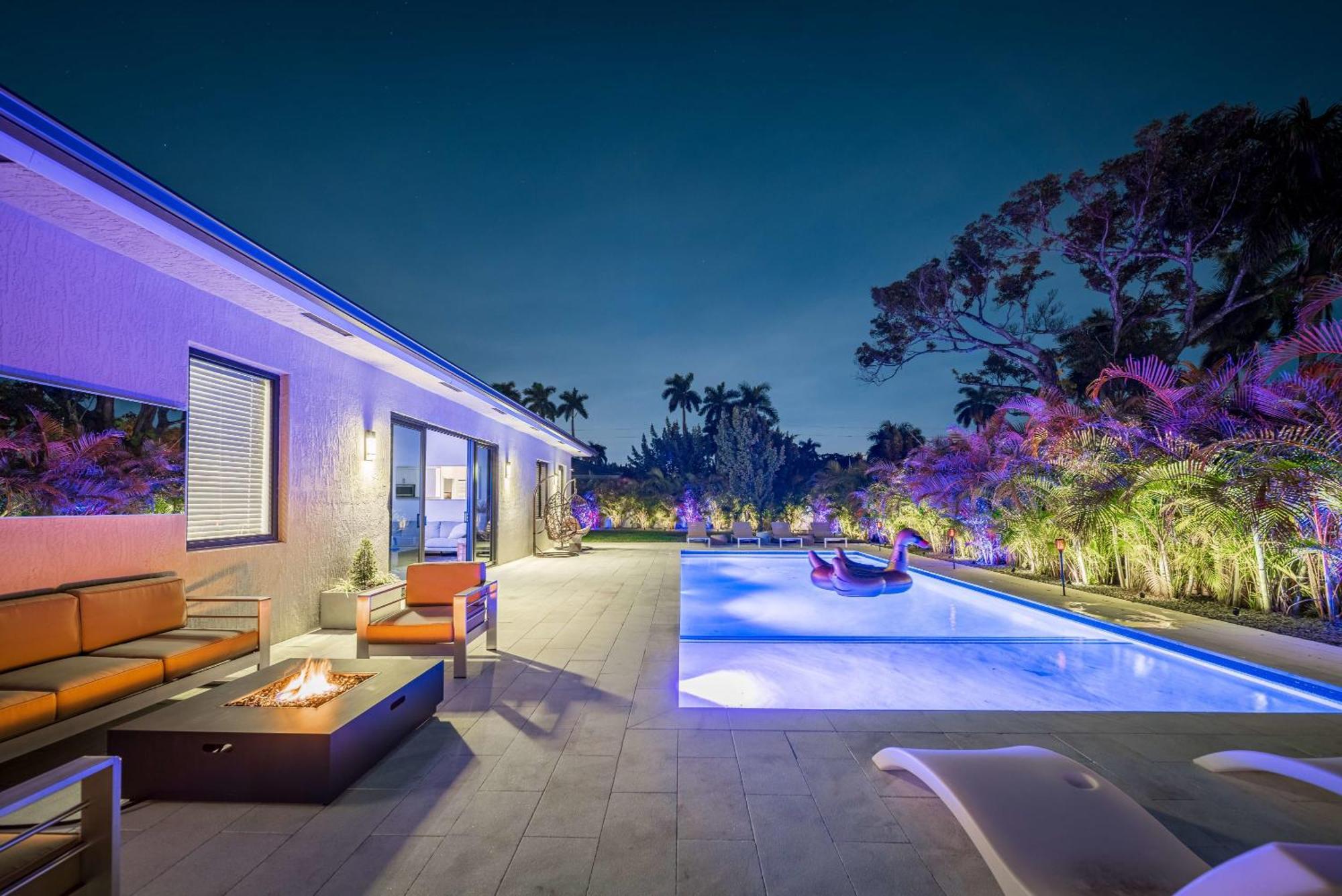 Luxury Villa Amara W/Heated Pool/Sauna/Gym/Bbq Miami Eksteriør billede